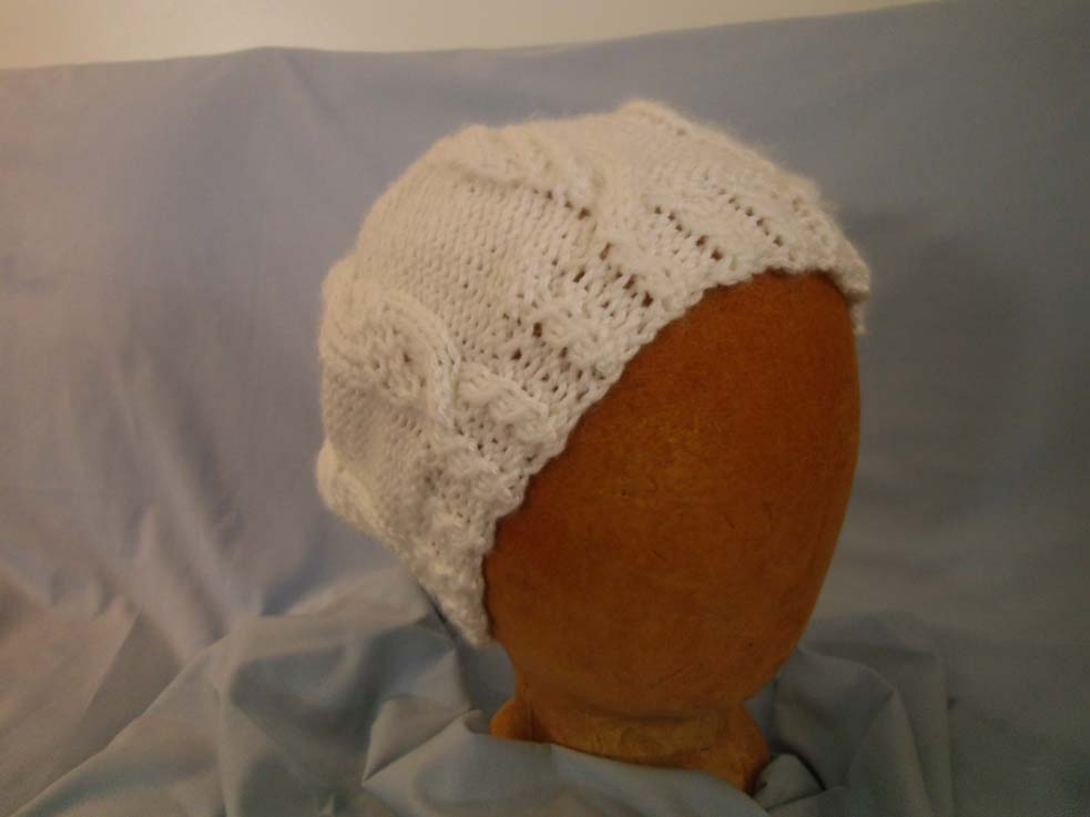 shell stitch beanie