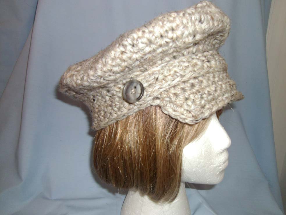 shell stitch beanie
