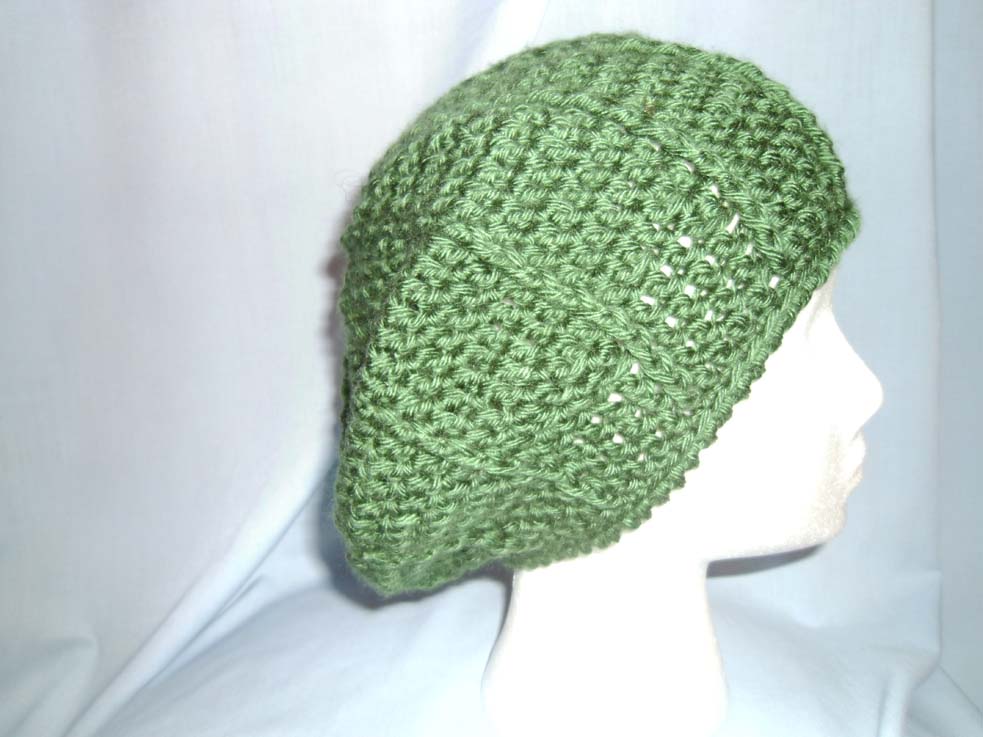 shell stitch beanie