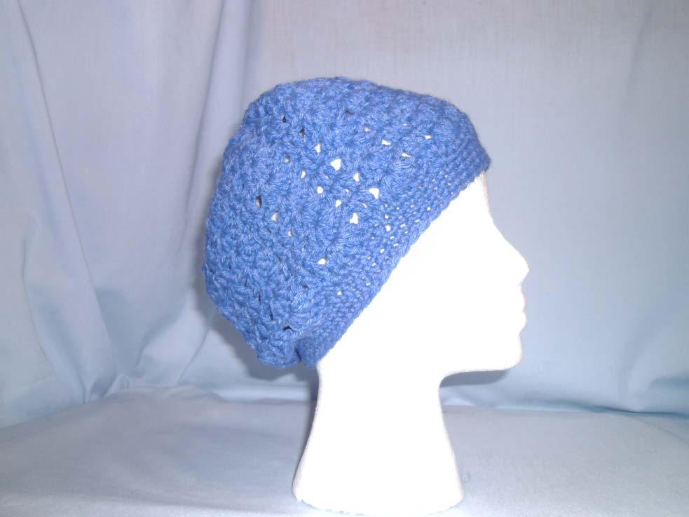 winter white mohair beanie
