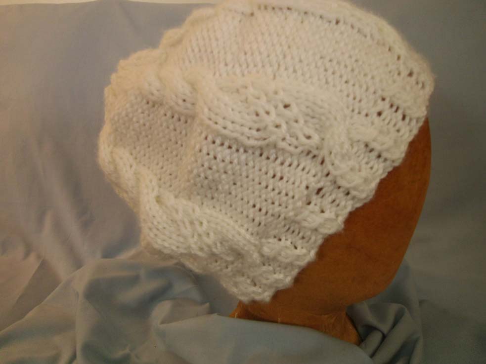 shell stitch beanie