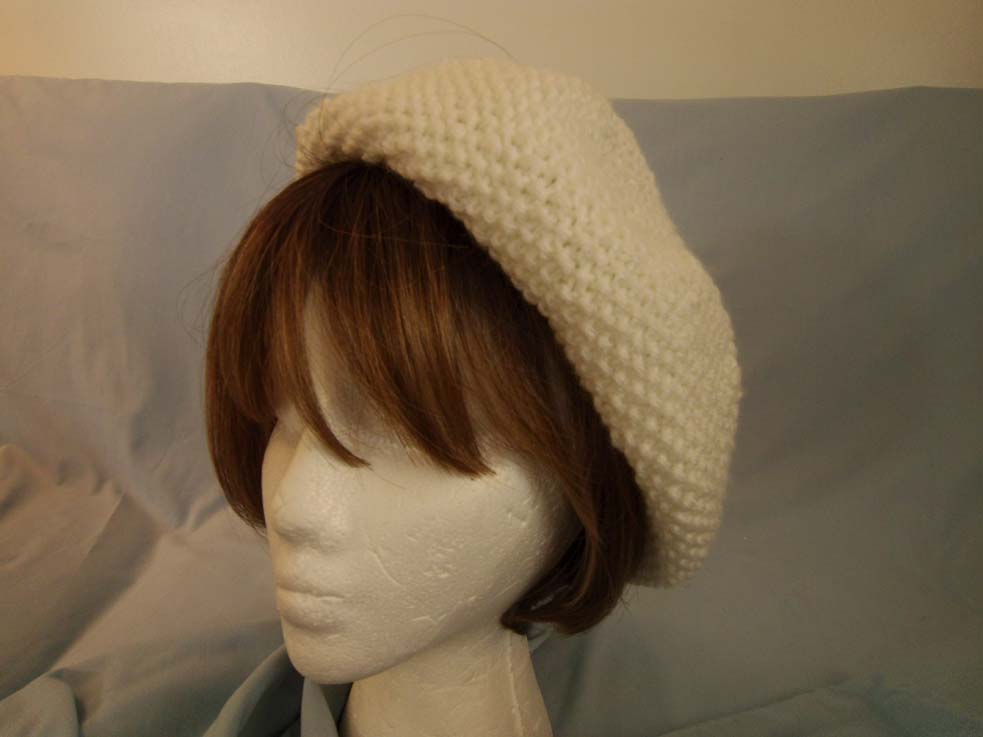 shell stitch beanie
