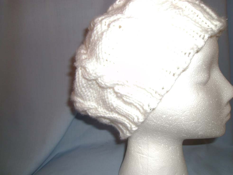 shell stitch beanie