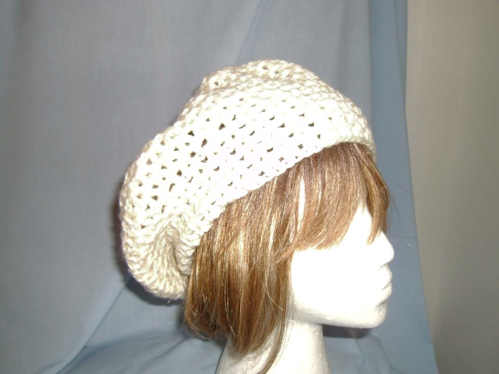 shell stitch beanie