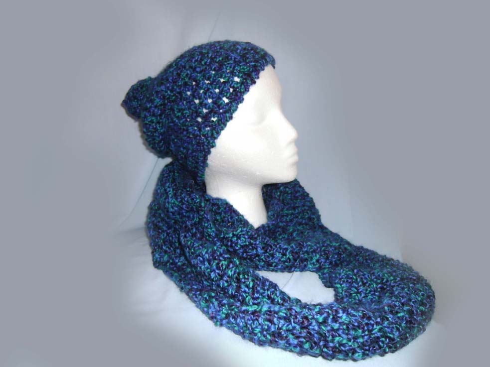 shell stitch beanie
