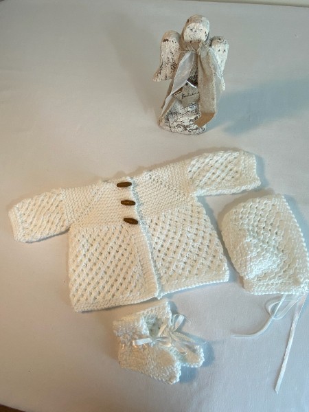 shell stitch beanie